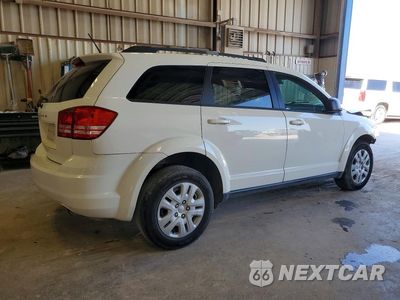 Trzecie zdjęcie samochodu z tyłu: 2017 DODGE JOURNEY SE VIN:3C4PDCAB7HT552484 - miniatura
