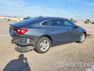 Trzecie zdjęcie samochodu z tyłu: 2020 CHEVROLET MALIBU LS VIN:1G1ZC5ST1LF128051 - miniatura