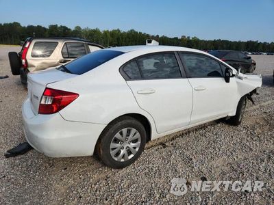 Trzecie zdjęcie samochodu z tyłu: 2012 HONDA CIVIC LX VIN:19XFB2F57CE309432 - miniatura