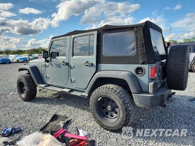 Drugie zdjęcie samochodu z przodu: 2015 JEEP WRANGLER UNLIMITED SPORT VIN:1C4BJWDG3FL588631 - miniatura