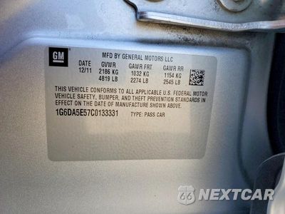 Zdjęcie 12 z 12 samochodu: 2012 CADILLAC CTS VIN:1G6DA5E57C0133331 - miniatura