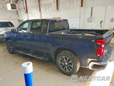 Drugie zdjęcie samochodu z przodu: 2022 CHEVROLET SILVERADO K1500 LT VIN:1GCUDDED5NZ633430 - miniatura