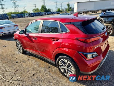 Drugie zdjęcie samochodu z przodu: 2023 HYUNDAI KONA SEL VIN:KM8K33AG7PU188883 - miniatura