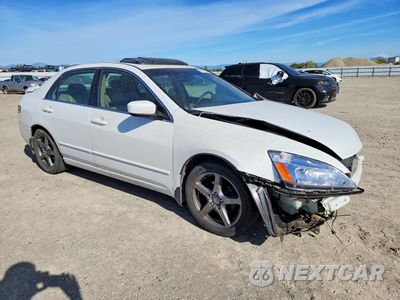 Czwarte zdjęcie samochodu z boku: 2004 HONDA ACCORD EX VIN:1HGCM66894A053444 - miniatura