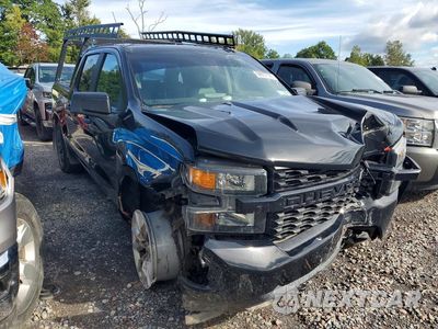 Czwarte zdjęcie samochodu z boku: 2019 CHEVROLET SILVERADO K1500 CUSTOM VIN:3GCUYBEF8KG105418 - miniatura