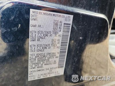 Zdjęcie 13 z 13 samochodu: 2019 INFINITI QX60 LUXE VIN:5N1DL0MM1KC563058 - miniatura