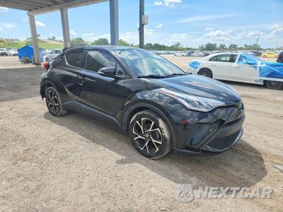 Czwarte zdjęcie samochodu z boku: 2021 TOYOTA C-HR XLE VIN:NMTKHMBX7MR126103 - miniatura
