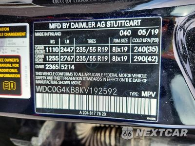 Zdjęcie 13 z 13 samochodu: 2019 MERCEDES-BENZ GLC 300 4MATIC VIN:WDC0G4KB8KV192592 - miniatura
