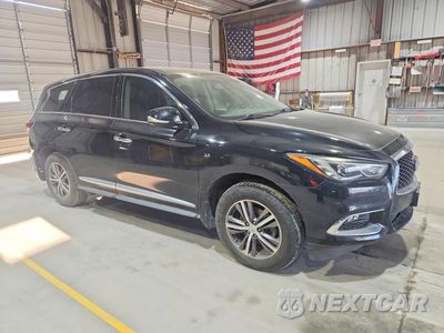 Czwarte zdjęcie samochodu z boku: 2018 INFINITI QX60 BASE VIN:5N1DL0MM0JC504047 - miniatura