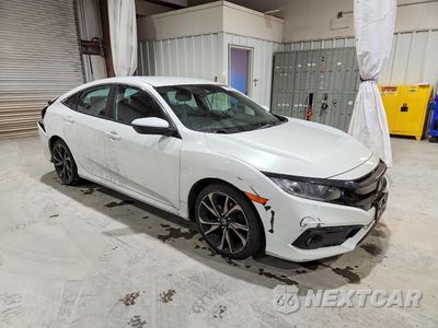 Czwarte zdjęcie samochodu z boku: 2020 HONDA CIVIC SPORT VIN:2HGFC2F8XLH531640 - miniatura
