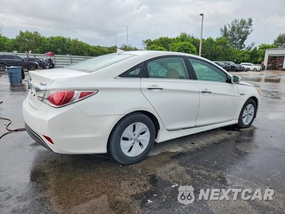 Trzecie zdjęcie samochodu z tyłu: 2015 HYUNDAI SONATA HYBRID BASE VIN:KMHEC4A40FA135161 - miniatura