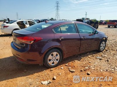 Trzecie zdjęcie samochodu z tyłu: 2018 KIA FORTE LX VIN:3KPFK4A76JE204320 - miniatura