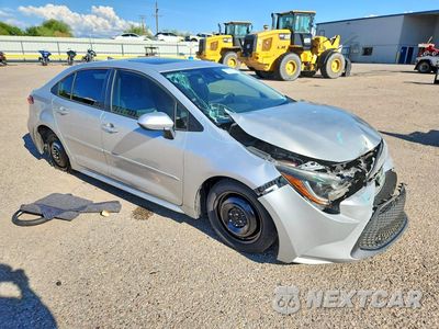 Czwarte zdjęcie samochodu z boku: 2021 TOYOTA COROLLA LE VIN:JTDHPMAE2MJ122701 - miniatura