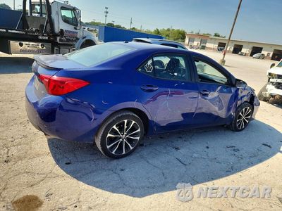 Trzecie zdjęcie samochodu z tyłu: 2018 TOYOTA COROLLA SE VIN:2T1BURHE7JC086058 - miniatura