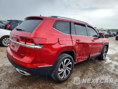 Trzecie zdjęcie samochodu z tyłu: 2022 VOLKSWAGEN ATLAS SEL VIN:1V2BP2CA4NC539455 - miniatura