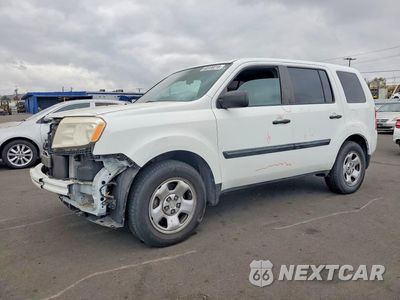 2014 HONDA PILOT LX 5FNYF4H21EB022158 - główne zdjęcie licytacji z USA - miniatura