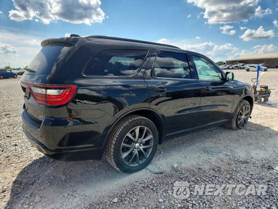 Trzecie zdjęcie samochodu z tyłu: 2018 DODGE DURANGO GT VIN:1C4RDJDG4JC330006 - miniatura