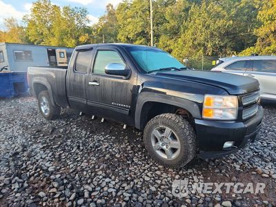 Czwarte zdjęcie samochodu z boku: 2013 CHEVROLET SILVERADO K1500 LTZ VIN:1GCRKTE79DZ374343 - miniatura