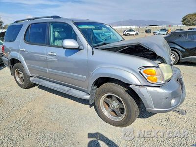 Czwarte zdjęcie samochodu z boku: 2004 TOYOTA SEQUOIA SR5 VIN:5TDZT34A04S208966 - miniatura