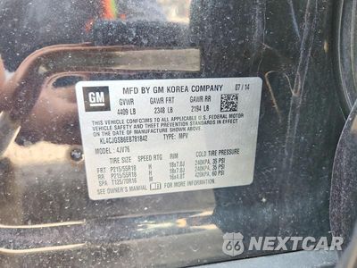 Zdjęcie 13 z 13 samochodu: 2014 BUICK ENCORE VIN:KL4CJGSB6EB781842 - miniatura