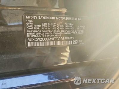 Zdjęcie 12 z 12 samochodu: 2021 BMW X7 XDRIVE40I VIN:5UXCW2C08M9E73926 - miniatura