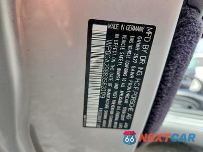Zdjęcie 12 z 12 samochodu: 2003 PORSCHE BOXSTER BASE VIN:WP0CA29883S620179 - miniatura