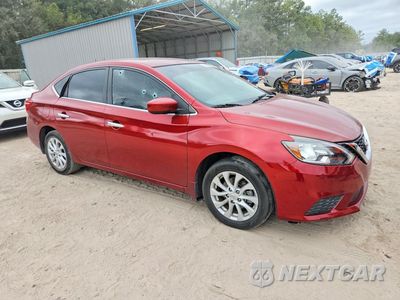 Czwarte zdjęcie samochodu z boku: 2019 NISSAN SENTRA SV VIN:3N1AB7AP5KY281405 - miniatura