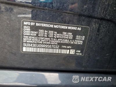Zdjęcie 14 z 14 samochodu: 2024 BMW X5 XDRIVE50E VIN:5UX43EU09R9S67032 - miniatura