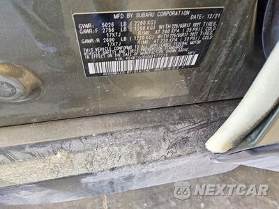 Zdjęcie 13 z 13 samochodu: 2022 SUBARU OUTBACK WILDERNESS VIN:4S4BTGUDXN3177226 - miniatura