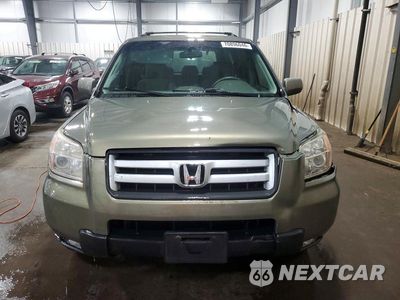 Piąte zdjęcie samochodu w środku: 2007 HONDA PILOT EX VIN:2HKYF18457H522571 - miniatura