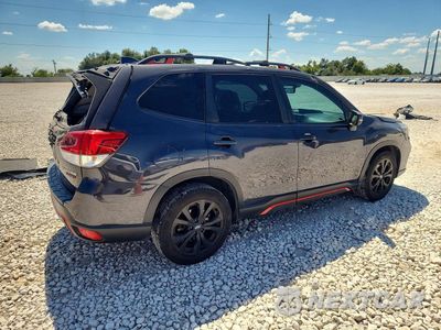 Trzecie zdjęcie samochodu z tyłu: 2019 SUBARU FORESTER SPORT VIN:JF2SKAPC2KH549620 - miniatura