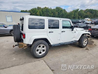 Trzecie zdjęcie samochodu z tyłu: 2015 JEEP WRANGLER UNLIMITED SAHARA VIN:1C4HJWEG1FL555975 - miniatura