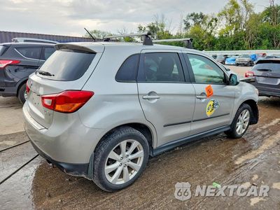 Trzecie zdjęcie samochodu z tyłu: 2014 MITSUBISHI OUTLANDER SPORT ES VIN:4A4AR3AU1EE008110 - miniatura