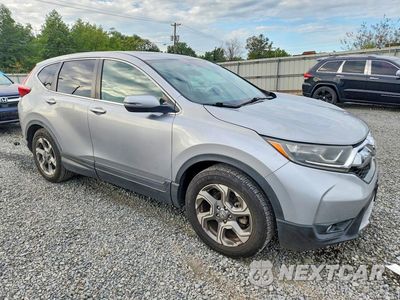 Czwarte zdjęcie samochodu z boku: 2019 HONDA CR-V EX VIN:5J6RW1H55KA037421 - miniatura