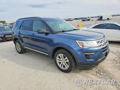 Czwarte zdjęcie samochodu z boku: 2018 FORD EXPLORER XLT VIN:1FM5K8DH4JGA65730 - miniatura