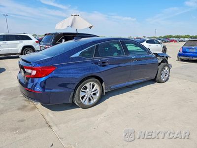 Trzecie zdjęcie samochodu z tyłu: 2019 HONDA ACCORD LX VIN:1HGCV1F1XKA011980 - miniatura