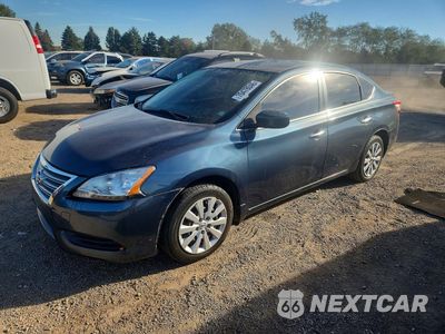 2013 NISSAN SENTRA S 1N4AB7AP8DN910044 - główne zdjęcie licytacji z USA - miniatura