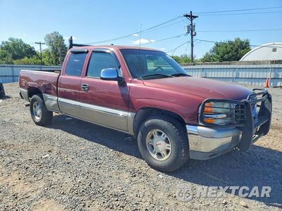 Czwarte zdjęcie samochodu z boku: 2002 GMC NEW SIERRA K1500 VIN:1GTEK19T32Z283253 - miniatura