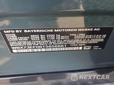 Zdjęcie 13 z 13 samochodu: 2026 BMW X1 XDRIVE28I VIN:WBX73EF06T5656661 - miniatura