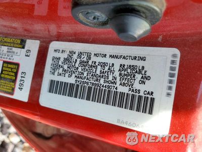 Zdjęcie 12 z 12 samochodu: 2009 PONTIAC VIBE VIN:5Y2SP67899Z449074 - miniatura
