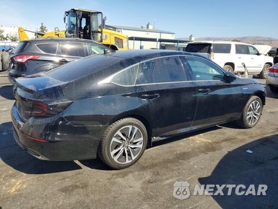 Trzecie zdjęcie samochodu z tyłu: 2020 HONDA ACCORD HYBRID VIN:1HGCV3F15LA013827 - miniatura