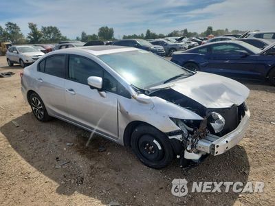 Czwarte zdjęcie samochodu z boku: 2015 HONDA CIVIC EX VIN:19XFB2F83FE244951 - miniatura