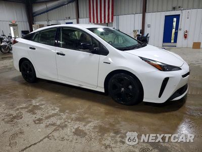 Czwarte zdjęcie samochodu z boku: 2022 TOYOTA PRIUS NIGHTSHADE VIN:JTDKAMFU0N3164457 - miniatura