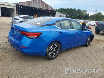 Trzecie zdjęcie samochodu z tyłu: 2021 NISSAN SENTRA SV VIN:3N1AB8CV7MY323268 - miniatura
