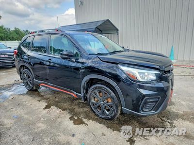 Czwarte zdjęcie samochodu z boku: 2019 SUBARU FORESTER SPORT VIN:JF2SKAKC4KH440602 - miniatura