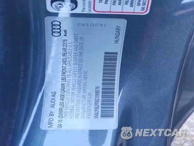 Zdjęcie 12 z 12 samochodu: 2016 AUDI A3 PREMIUM PLUS S-LINE VIN:WAUY8LFFXG1098576 - miniatura