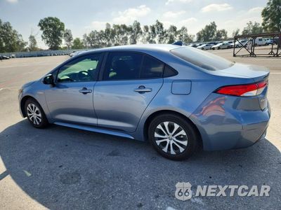 Drugie zdjęcie samochodu z przodu: 2020 TOYOTA COROLLA LE VIN:JTDEBRBE6LJ008485 - miniatura