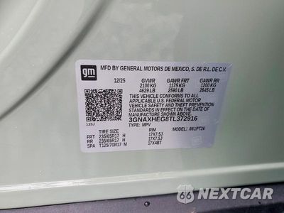 Zdjęcie 13 z 13 samochodu: 2026 CHEVROLET EQUINOX LT VIN:3GNAXHEG8TL372916 - miniatura