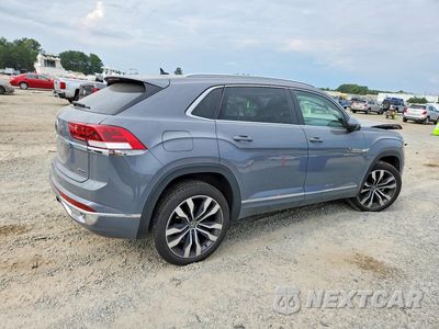 Trzecie zdjęcie samochodu z tyłu: 2021 VOLKSWAGEN ATLAS CROSS SPORT SEL R-LINE VIN:1V2SE2CA1MC203458 - miniatura