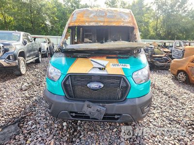 Piąte zdjęcie samochodu w środku: 2023 FORD TRANSIT T-350 VIN:1FTBW3X80PKA31641 - miniatura